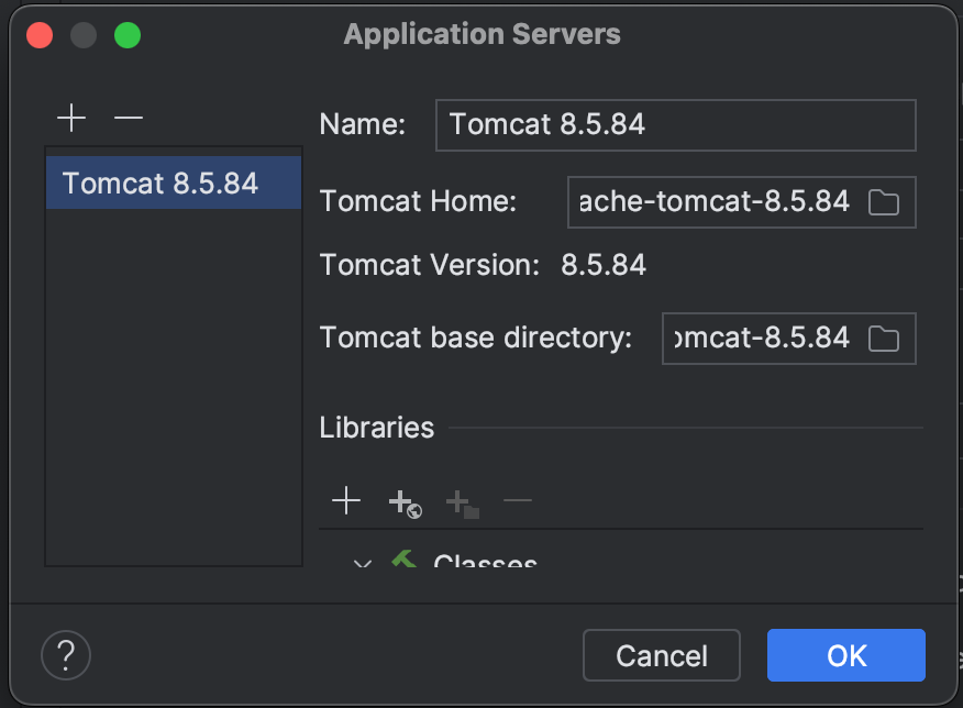 Add Tomcat Server
